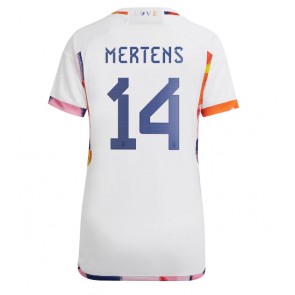 Belgie Dries Mertens #14 Dámské Venkovní Dres MS 2022 Krátký Rukáv